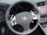 2011 Lexus IS 250C Convertible Steering Wheel