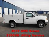 2012 Summit White GMC Sierra 2500HD Regular Cab Utility Truck #58701007