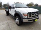 2010 Oxford White Ford F450 Super Duty XLT SuperCab 4x4 Chassis #58700863