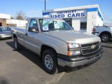 2006 Silver Birch Metallic Chevrolet Silverado 1500 Work Truck Regular Cab 4x4 #58700680