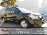 2012 Nocturne Black Metallic Volkswagen Routan S #58725059