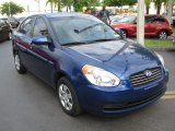 Dark Sapphire Blue Hyundai Accent in 2006