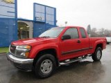 2006 Fire Red GMC Canyon SL Extended Cab 4x4 #58724700