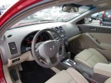 2010 Nissan Altima 2.5 S Coupe Blond Interior