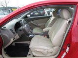 2010 Nissan Altima 2.5 S Coupe Blond Interior