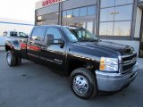 2011 Black Chevrolet Silverado 3500HD LT Crew Cab 4x4 #58724928