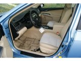 2012 Toyota Camry Hybrid XLE Ivory Interior
