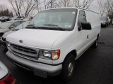 2002 Ford E Series Van E150 Cargo Front 3/4 View