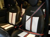 2012 Fiat 500 c cabrio Gucci Gucci Drivers Seat and interior in 500 by Gucci Nero