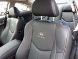 2012 Infiniti G 37 Journey Coupe Graphite Interior