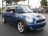 2008 Lightning Blue Metallic Mini Cooper S Clubman #58783201