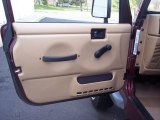 2001 Jeep Wrangler SE 4x4 Door Panel