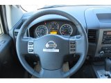 2012 Nissan Titan SV Heavy Metal Chrome Edition Crew Cab Steering Wheel