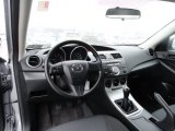 2011 Mazda MAZDA3 i SV 4 Door Black Interior
