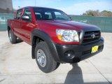 2008 Impulse Red Pearl Toyota Tacoma V6 PreRunner Double Cab #58782730