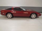 1990 Chevrolet Corvette Dark Red Metallic