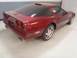 1990 Chevrolet Corvette Dark Red Metallic