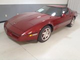 1990 Chevrolet Corvette Dark Red Metallic