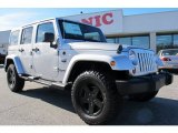 2012 Bright Silver Metallic Jeep Wrangler Unlimited Sahara Arctic Edition 4x4 #58782707