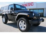 2012 Black Jeep Wrangler Sport S 4x4 #58782706