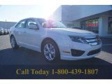 2012 White Platinum Tri-Coat Ford Fusion SE #58782654