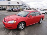 2010 Victory Red Chevrolet Impala LS #58782986