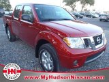2012 Lava Red Nissan Frontier SV Crew Cab 4x4 #58782126