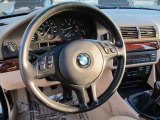 2003 BMW 5 Series 525i Sedan Steering Wheel