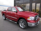 2009 Inferno Red Crystal Pearl Dodge Ram 1500 Big Horn Edition Crew Cab 4x4 #58852949