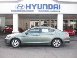 2008 Mystic Green Metallic Honda Accord EX-L V6 Sedan #58852593