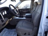 2012 Dodge Ram 2500 HD Laramie Mega Cab 4x4 Light Pebble Beige/Bark Brown Interior