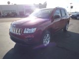 2012 Deep Cherry Red Crystal Pearl Jeep Compass Sport #58852838