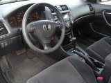 2005 Honda Accord LX V6 Special Edition Coupe Black Interior
