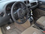 2012 Jeep Patriot Sport Dark Slate Gray/Light Pebble Beige Interior