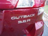 2012 Subaru Outback 3.6R Limited Marks and Logos