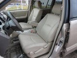2004 Toyota Highlander I4 Ivory Interior