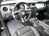 2012 Ford Mustang GT Premium Coupe Charcoal Black Interior