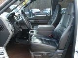 2008 Ford F250 Super Duty Lariat Crew Cab 4x4 Ebony Interior