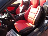 2011 Chevrolet Camaro LT Convertible Titanium/Torch Red Interior
