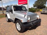 2007 Bright Silver Metallic Jeep Wrangler Sahara 4x4 #58915775