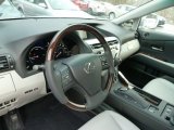 2012 Lexus RX 450h AWD Hybrid Light Gray Interior