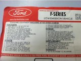 2001 Ford F150 XLT SuperCab 4x4 Window Sticker