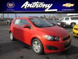 2012 Inferno Orange Metallic Chevrolet Sonic LT Hatch #58915714