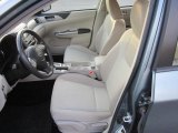2009 Subaru Impreza Outback Sport Wagon Ivory Interior