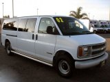 2002 Summit White Chevrolet Express 3500 Extended Passenger Van #58915079