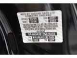 2009 XK Color Code for Ebony Black - Color Code: PEC