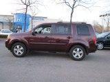 2009 Dark Cherry Pearl Honda Pilot EX-L 4WD #58915679