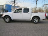 Avalanche White Nissan Frontier in 2006