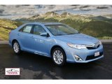 2012 Clearwater Blue Metallic Toyota Camry Hybrid XLE #58915001