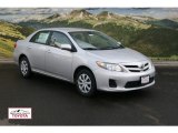 2011 Classic Silver Metallic Toyota Corolla LE #58914991